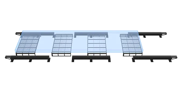 スプリットベースとベッド